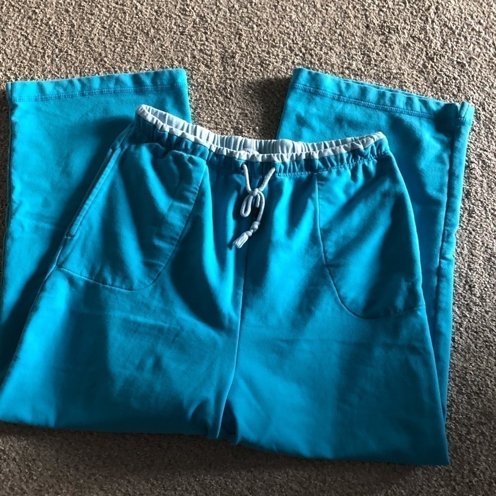 Cotton Couture teal sweatpants in size M